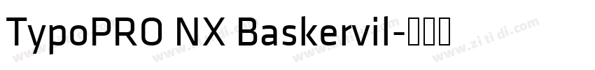 TypoPRO NX Baskervil字体转换 TypoPRO NX Baskervil字体转换